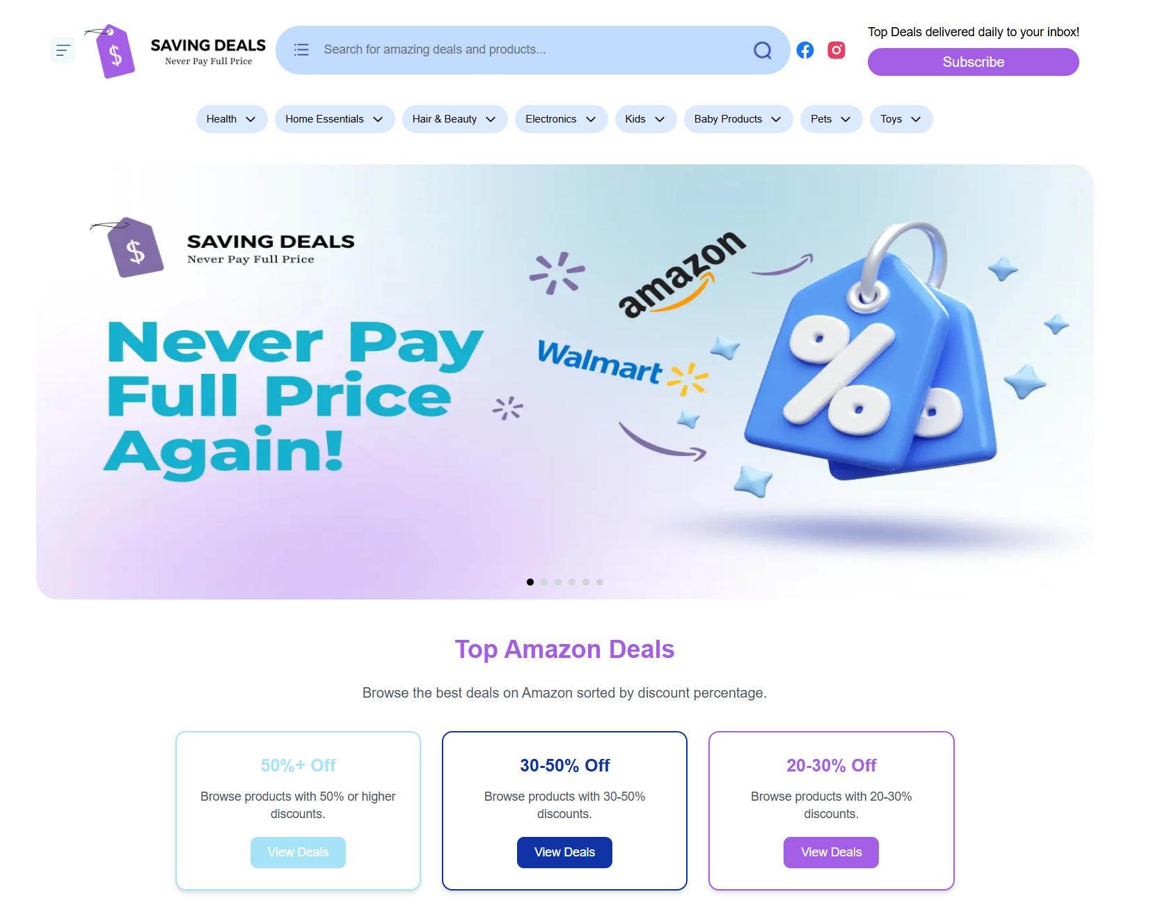 Find Saving Deals
